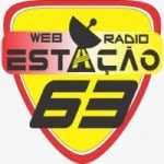 Logo da rádio Web Rádio Estação 63 ao vivo online