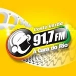 Logo da rádio Rádio Costa Verde 91.7 FM ao vivo online