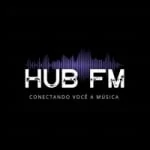 Logo da rádio Hub FM ao vivo online