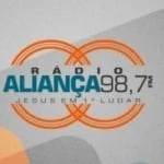 Logo da rádio Rádio Aliança 98.7 FM ao vivo online