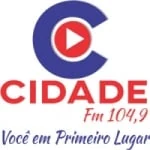 Logo da rádio Rádio Cidade 104.9 FM ao vivo online