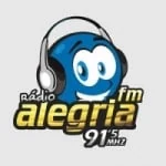 Logo da rádio Rádio Alegria 91.5 FM ao vivo online