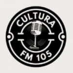 Logo da rádio Radio Cultura 105.3 FM ao vivo online