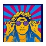 Logo da rádio Rádio Hippie Mundial ao vivo online