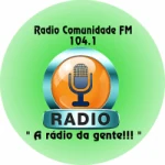 Logo da rádio Rádio Comunidade 104.1 FM ao vivo online