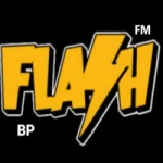 Logo da rádio Flash FM BP ao vivo online