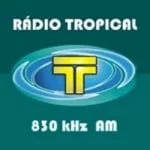 Logo da rádio Rádio Tropical 830 AM ao vivo online