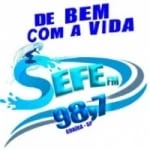 Logo da rádio Rádio Sefe 98.7 FM ao vivo online