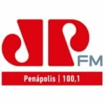 Logo da rádio Rádio Jovem Pan 100.1 FM ao vivo online