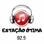 Logo da rádio Estação Ótima 92.5 FM ao vivo online