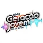 Logo da rádio Rádio Geração Jovem 87.9 FM ao vivo online