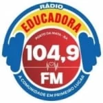 Logo da rádio Rádio Educadora 104.9 FM ao vivo online