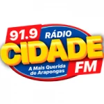 Logo da rádio Rádio Cidade FM Arapongas ao vivo online