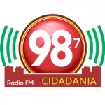 Logo da rádio Rádio Cidadania 98.7 FM ao vivo online