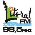 Logo da rádio Rádio Litoral 98.5 FM ao vivo online