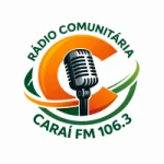 Logo da rádio Rádio Caraí 106.3 FM ao vivo online