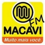 Logo da rádio Macavi FM ao vivo online