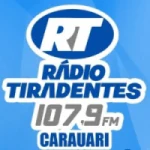 Logo da rádio Rádio Tiradentes 107.9 FM ao vivo online