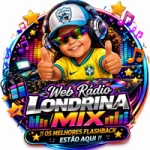 Logo da rádio Londrina Mix ao vivo online