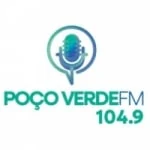Logo da rádio Rádio Poço Verde 104.9 FM ao vivo online