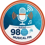 Logo da rádio Rádio 98 Musical FM ao vivo online