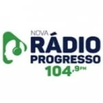 Logo da rádio Nova Rádio Progresso 104.9 FM ao vivo online