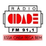 Logo da rádio Rádio Cidade 91.1 FM ao vivo online