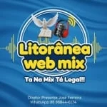 Logo da rádio Rádio Litorânea Web Mix ao vivo online