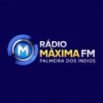 Logo da rádio Rádio Máxima FM ao vivo online