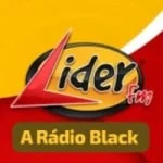 Logo da rádio Líder FM web ao vivo online