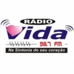 Logo da rádio Rádio Vida 98.7 FM ao vivo online