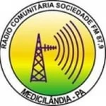 Logo da rádio Rádio Sociedade 87.9 FM ao vivo online