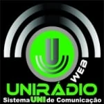 Logo da rádio Uniradio Web ao vivo online