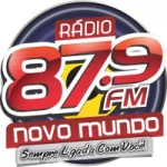 Logo da rádio Rádio Novo Mundo ao vivo online