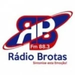 Logo da rádio Rádio Brotas 88.3 FM ao vivo online