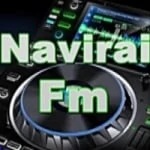 Logo da rádio Naviraí FM ao vivo online
