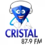 Logo da rádio Rádio Cristal 87.9 FM ao vivo online