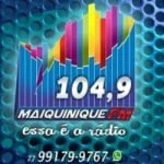 Logo da rádio Rádio Maiquinique 104.9 FM ao vivo online