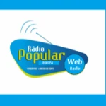 Logo da rádio Popular FM ao vivo online