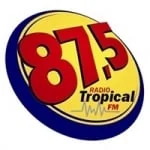 Logo da rádio Rádio Tropical 87.5 FM ao vivo online