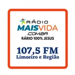 Logo da rádio Rede Rádio Mais Vida 107.5 FM ao vivo online