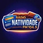 Logo da rádio Rádio Natividade 104.9 FM ao vivo online