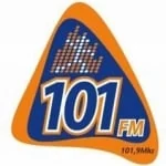 Logo da rádio Rádio 101 FM ao vivo online