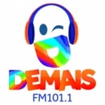 Logo da rádio Rádio Demais 101.1 FM ao vivo online