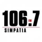 Logo da rádio Rádio Simpatia 106.7 FM ao vivo online
