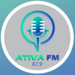 Logo da rádio Rádio Ativa 87.9 FM ao vivo online