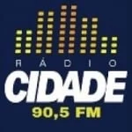 Logo da rádio Rádio Cidade 90.5 FM ao vivo online