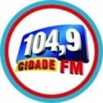 Logo da rádio Rádio Cidade 104.9 FM ao vivo online