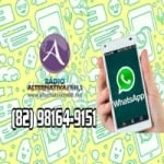 Logo da rádio Rádio Alternativa 98.5 FM ao vivo online