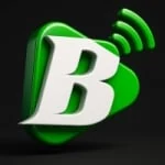 Logo da rádio Rádio Bom Som ao vivo online